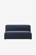 Kave Home - Modulsofa 2-pers. Neom - Blå - 2-pers. sofaer - - Homeroom