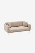 Hanah Home - Sofa Bed 3-sædet Clara - Brun - 3-pers. sofaer - - Homero...