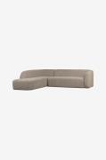 BePureHome - Hjørnesofa venstre Sloping - Grå - 4-pers. sofaer - - Hom...