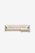 Kave Home - Sofa Gala, 4-pers. højre - Beige - 4-pers. sofaer - - Home...