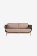 Kave Home - Sofa Catalina, 3-pers. - Grøn - Loungesofaer - - Homeroom