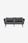 Bloomingville - Sofa Pavone - Sort - Sofaer - - Homeroom