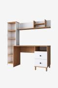 Hanah Home - Skrivebord Lilium - Brun - Skriveborde - - Homeroom