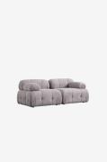 Hanah Home - 2-sæders sofa Muffin - Grå - 2-pers. sofaer - - Homeroom