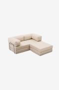 Hanah Home - Hjørnesofa Comfort - Natur - Sofaer med chaiselong - - Ho...