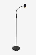 Aneta Lighting - Gulvlampe Hugin - Sort - Gulvlamper - - Homeroom