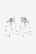 NORDFORM - Tina barstol - Hvid - Barstole & -taburetter - - Homeroom