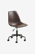 House Nordic - Kontorstol Monaco - Brun - Skrivebordsstole - - Homeroo...