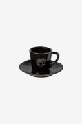 COSTA NOVA - Espressokrus med underkop Nova Black - Sort - Kopper & kr...
