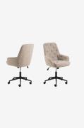 NORDFORM - Erik skrivebordsstol - Beige - Skrivebordsstole - - Homeroo...