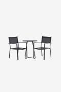 Venture Home - Spisegruppe Bacong med 2 spisebordsstole Copacabana - S...