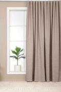 Hasta - Bouclé-gardin ekstra bredt Hilma 268x280 cm - Brun - Gardinfag...