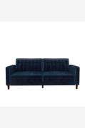Dorel Home - Sovesofa Pin Tufted - Blå - Sovesofaer - - Homeroom