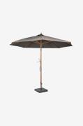 Fritab - Flot parasol Ø250cm - Grå - Parasoller - - Homeroom