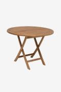 Hillerstorp - Bord Nova Ø100 cm Brun - Brun - Spiseborde - - Homeroom