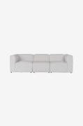 Hanah Home - Sofa med 3 sæder Pars - Hvid - 3-pers. sofaer - - Homeroo...