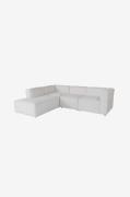 Hanah Home - Hjørnesofa Luis - Hvid - Sofaer - - Homeroom