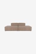 Hanah Home - Hjørnesofa Kayra - Brun - Sofaer - - Homeroom