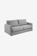 Kave Home - SAMSA sovesofa - Grå - 2-pers. sofaer - - Homeroom