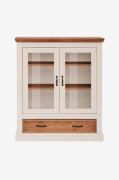 Loft24 - Vitrineskab Lav Selma - Hvid - Skabe - - Homeroom