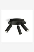Herstal - Spotlight Pipeline rund 3 - Sort - Spotlights - - Homeroom
