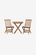 Venture Home - Spisegruppe Kenya med 2 stole Kenya - Brun - Spisegrupp...