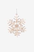 Konstsmide - Snefnug LED 30cm - Hvid - Adventsstjerner - - Homeroom