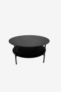 Håum - Coffee Table Ø80 Cm Brooklyn - Sort - Sofaborde - - Homeroom