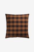Midnatt - Pudebetræk Gingham - Brun - Pyntepuder & pudebetræk - - Home...