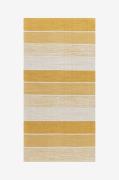 KM Home - Bomuldstæppe Båstad - Gul - Bomulds- & kludetæpper - - Homer...