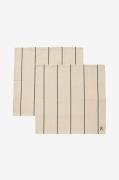 Andersen - Serviet Andersen, 2-p - Beige - Servietter - - Homeroom