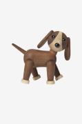 Spring Copenhagen - Trædekoration Twix Hund 11 cm - Brun - Pynteting -...