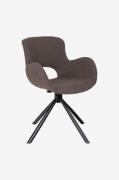 House Nordic - Spisebordsstol Amorim, 2 stk. - Brun - Stole med armlæn...