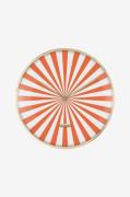 Karlsson - Vægur Candy Swirl Dome - Orange - Vægure og bordure - - Hom...