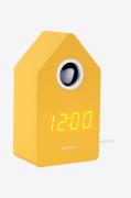 Karlsson - Vækkeur Cuckoo -LED - Gul - Vægure og bordure - - Homeroom