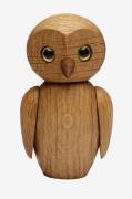 Spring Copenhagen - Trædekoration Clever Owl 10 cm - Natur - Pynteting...