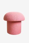 Hanah Home - Puf Mushroom - Rosa - Fodskamler & puffer - - Homeroom