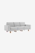 Hanah Home - Sofa med 3 sæder Spar - Grå - 3-pers. sofaer - - Homeroom