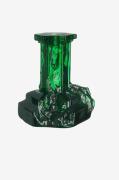 Kosta Boda - Lysestage Rocky Barouqe 17,5Cm - Grøn - Lysestager & lant...