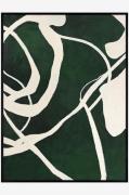 Malerifabrikken - Design Painting / Masterpiece / 90x120 Cm / Sort ram...