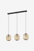 EGLO - Pendellampe Bordesley With 3 Lamps - Sort - Loftpendler - - Hom...