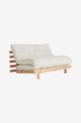 Karup - Sovesofa Roots 140 Rå bund - Beige - Sovesofaer - - Homeroom