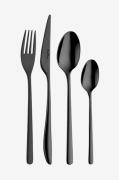 Pintinox - Bestiksæt 24 dele Florence Black - Sort - Bestik - - Homero...