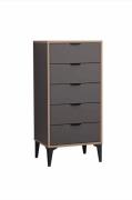 Hanah Home - Kommode Alena - Sort - Kommoder - - Homeroom