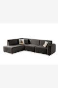 Hanah Home - Hjørnesofa S Loft Left - Grå - Sofaer med chaiselong - - ...
