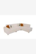 Hanah Home - Hjørnesofa S Loft Right - Hvid - Sofaer med chaiselong - ...