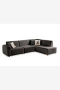 Hanah Home - Hjørnesofa S Loft Right - Grå - Sofaer med chaiselong - -...