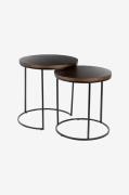 Nordic Furniture Group - Kaffebord Natalie 50 sæt eg - Brun - Sofabord...
