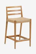 Kave Home - Barstol - analy 2-pak - Beige - Barstole & -taburetter - -...