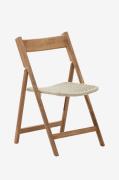 Kave Home - Udendørs stol - dandara 2-pak - Brun - Havestole - - Homer...
